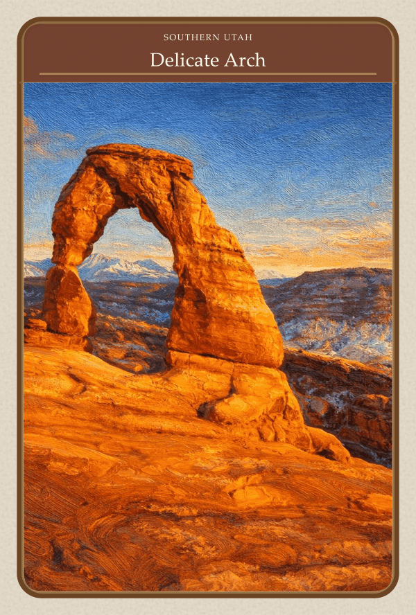 Full size 4×6" trail card