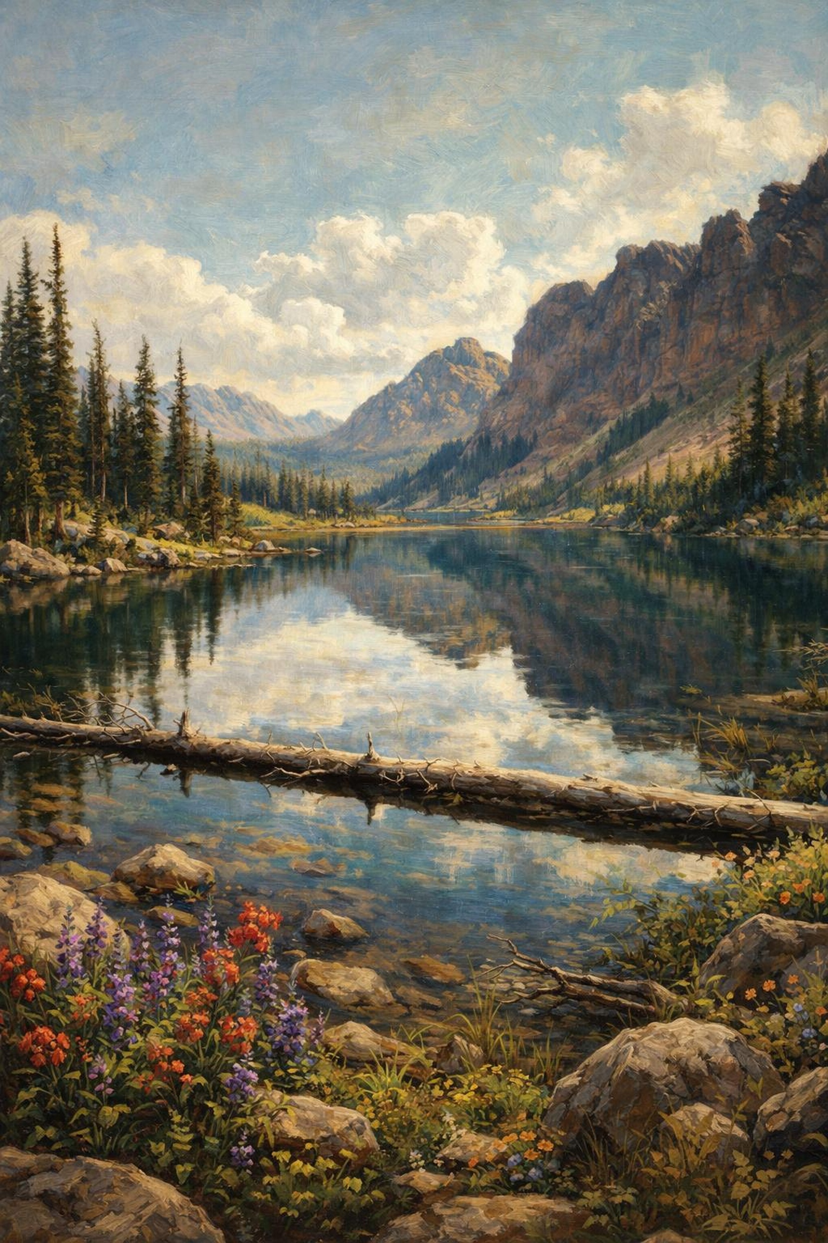 Bench Lake via Notch Mountain