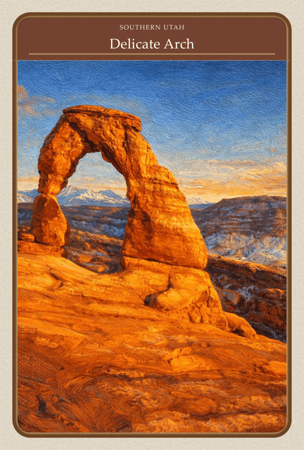 Full size 4×6" trail card